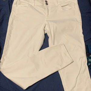 American eagle White jeggings